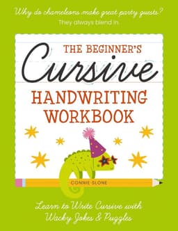 Beginner's Cursive Handwriting Workbook