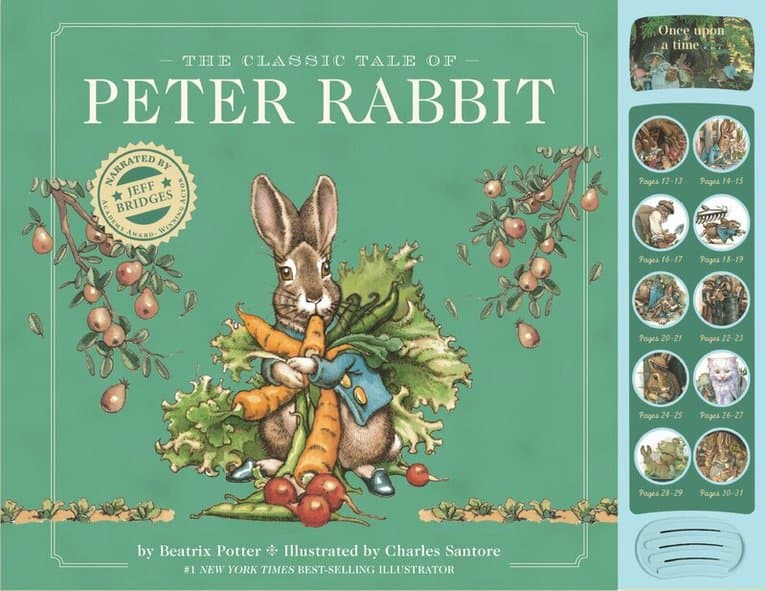Omslag till boken Classic Tale of Peter Rabbit av Beatrix Potter
