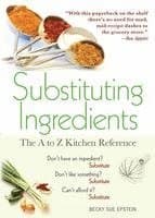 Substituting Ingredients