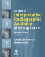 Omslag till boken Atlas of Interpretative Radiographic Anatomy of the Dog and Cat av Arlene Coulson