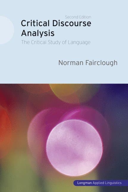 Critical Discourse Analysis