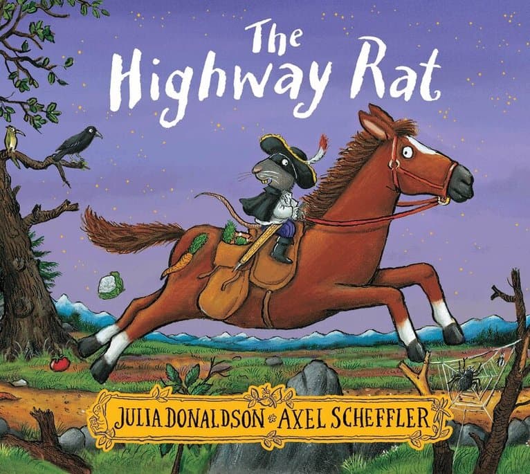 Omslag till boken Highway Rat av Julia Donaldson