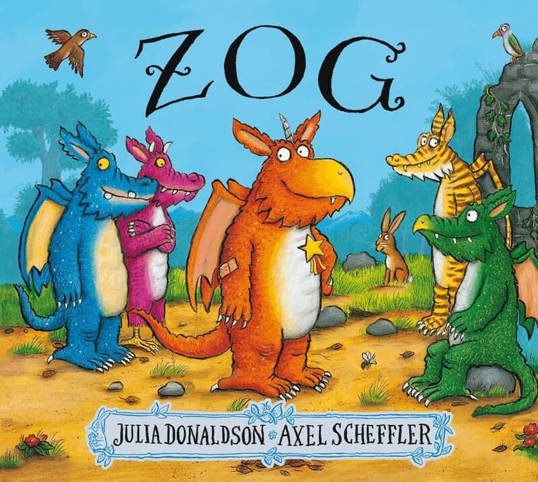 Omslag till boken Zog av Julia Donaldson