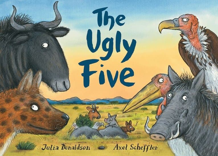 Omslag till boken Ugly Five av Julia Donaldson