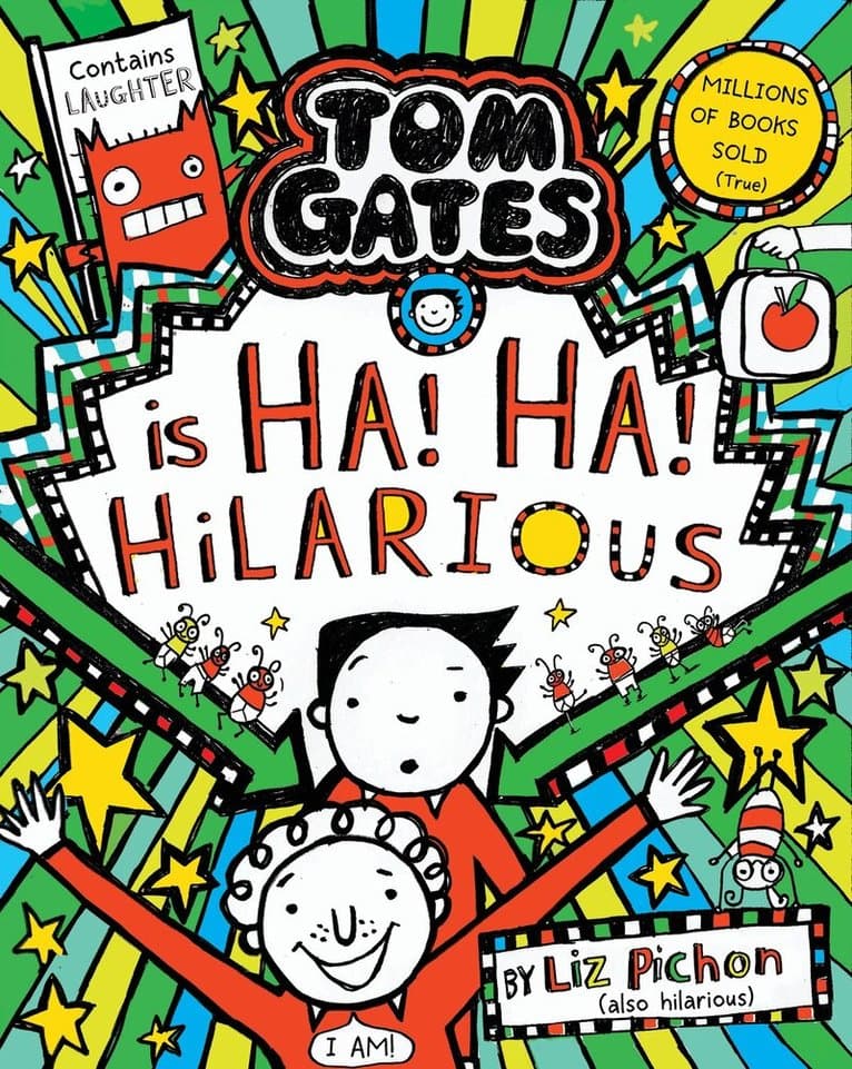 Tom Gates is Ha! Ha! Hilarious PB
