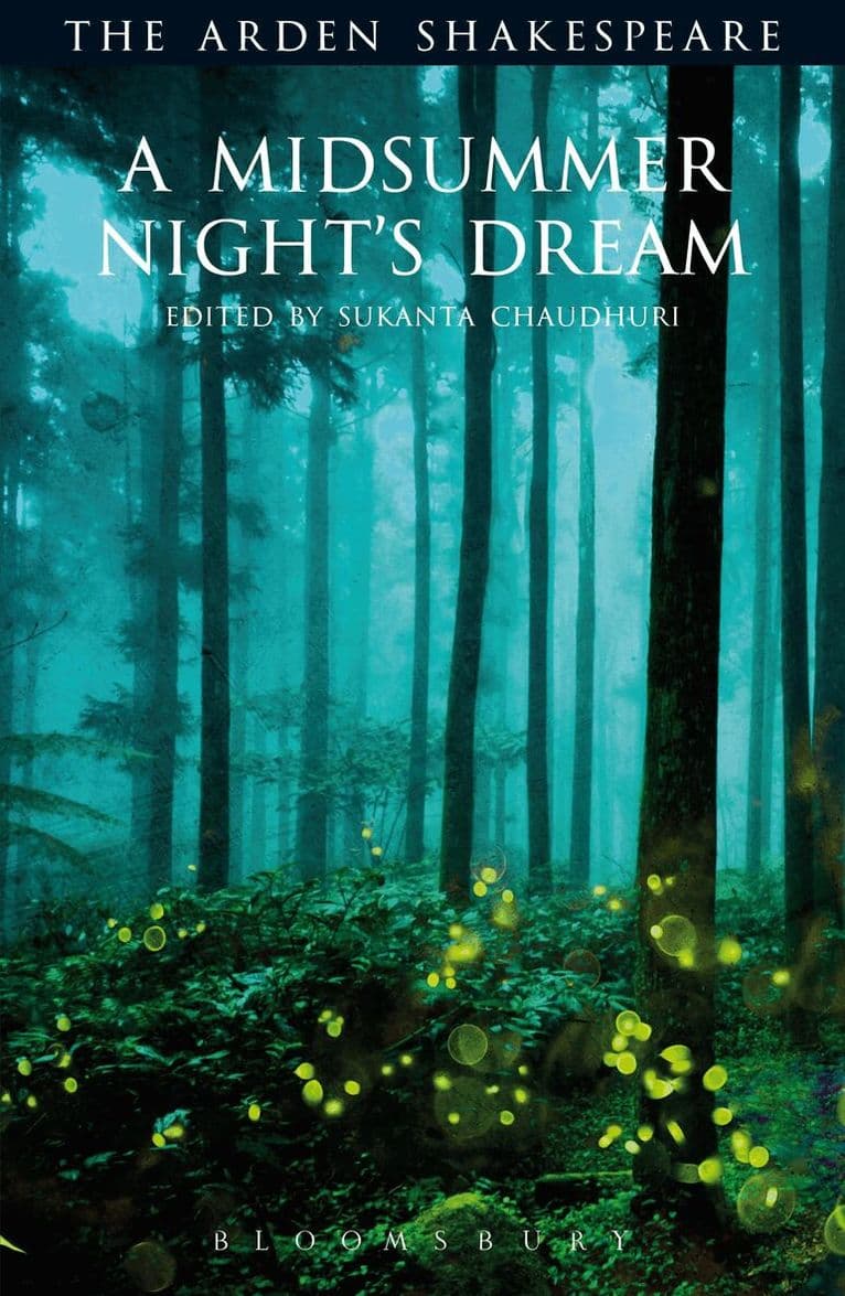 Omslag till boken Midsummer Night's Dream av William Shakespeare