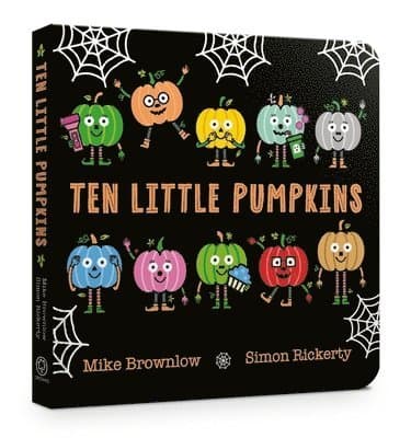 Ten Little Pumpkins Board Book
