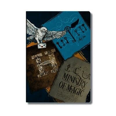 Moments of Magic (Harry Potter Collection) A4 Lined Cahier