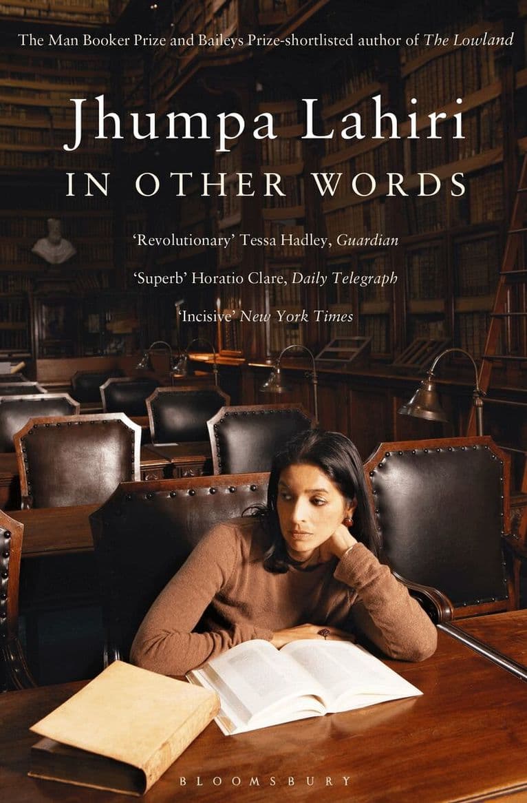 Omslag till boken In Other Words av Jhumpa Lahiri