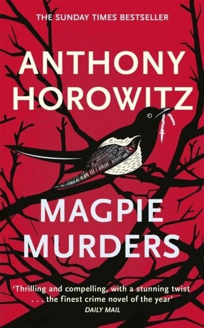 Omslag till boken Magpie Murders av Anthony Horowitz