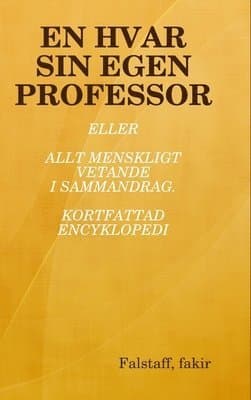 Hvar Sin Egen Professor