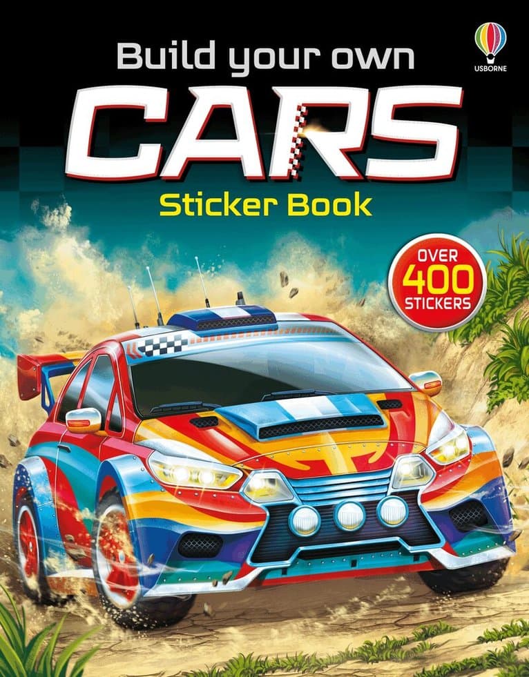 Build your own Cars Sticker book