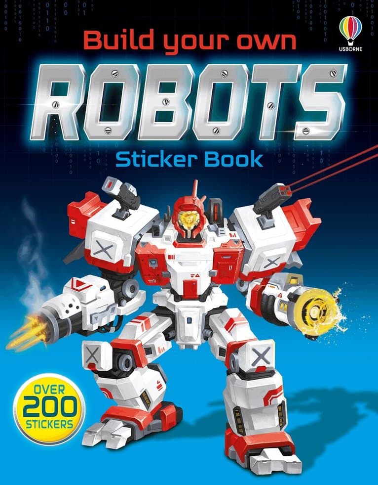 Build Your Own Robots Sticker Book