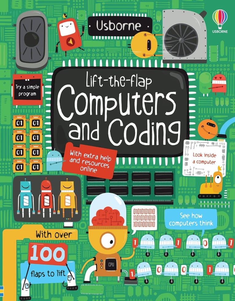 Lift-the-Flap Computers and Coding