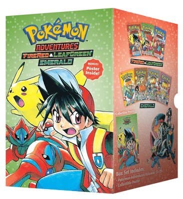 Pokémon Adventures FireRed & LeafGreen / Emerald Box Set
