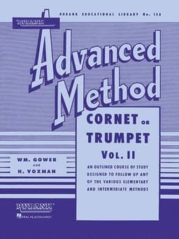Rubank Advanced Method Cornet or Trumpet