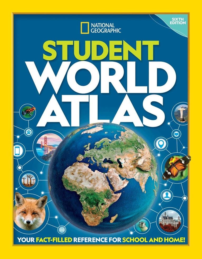Omslag till boken National Geographic Student World Atlas, 6th Edition av National Geographic Kids