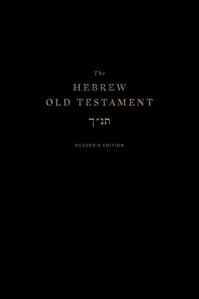 Hebrew Old Testament, Reader's Edition