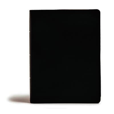 CSB Tony Evans Study Bible, Black Genuine Leather, Indexed