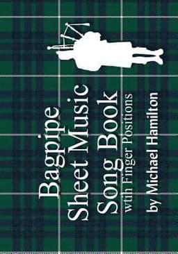 Bagpipe Sheet Music Book With Finger Positions