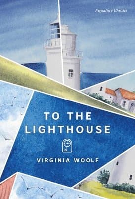 Omslag till boken To the Lighthouse av Virginia Woolf