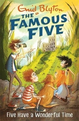 Omslag till boken Famous Five: Five Have A Wonderful Time av Enid Blyton