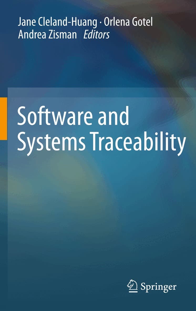 Software and Systems Traceability