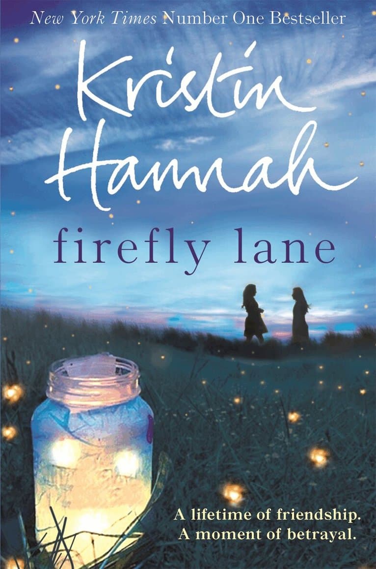 Omslag till boken Firefly Lane av Kristin Hannah