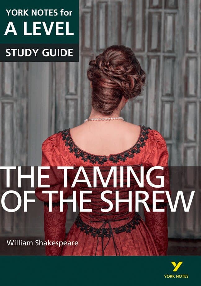 The Taming of the Shrew York Notes A-level English Literature - for 2026, 2027 exams