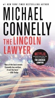 Omslag till boken The Lincoln Lawyer av Michael Connelly
