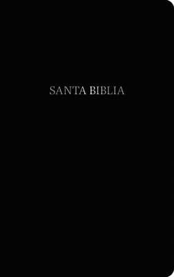 RVR 1960 Biblia Compacta Letra Grande, negro piel fabricada