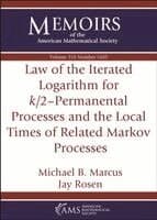 Law of the Iterated Logarithm for $k/2$-Permanental Processes and the Local Times of Related Markov Processes