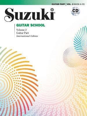 Suzuki Guitar school 2 bok/cd kombo