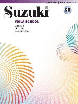Suzuki Viola school 6 bok/cd kombo