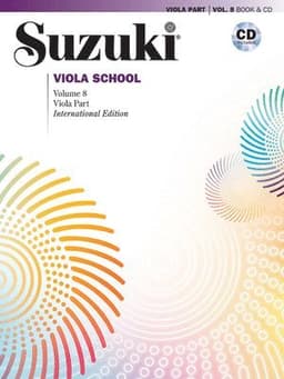 Suzuki Viola School 8 book/cd