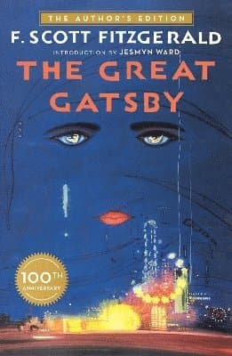 Omslag till boken The Great Gatsby av F. Scott Fitzgerald