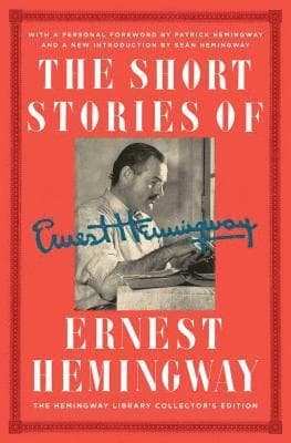 Omslag till boken The Short Stories of Ernest Hemingway: The Hemingway Library Collector's Edition av Ernest Hemingway