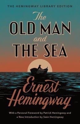 Omslag till boken Old Man and the Sea av Ernest Hemingway