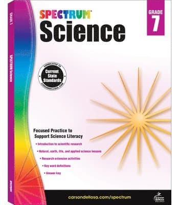 Spectrum Science, Grade 7: Volume 59
