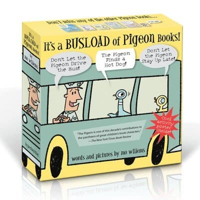 A Busload of Pigeon Books: Great for Holiday Gifting!