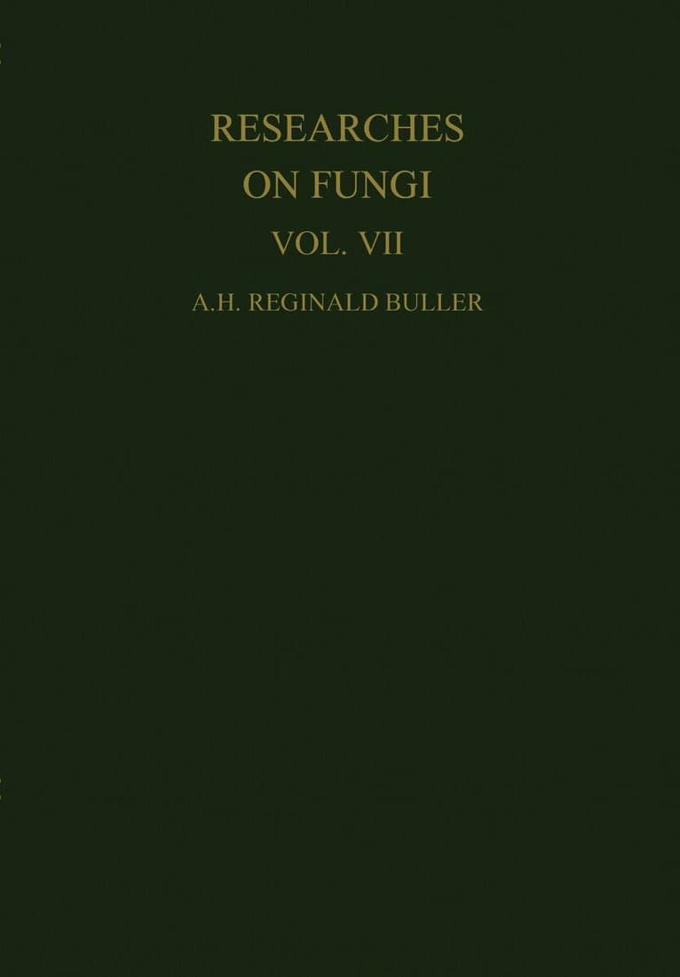 Researches on Fungi, Vol. VII