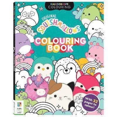 Kaleidoscope Squishmallows Feelin' Mallow Colouring Book