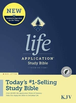 KJV Life Application Study Bible, Third Edition, Red Letter