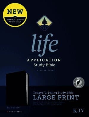 KJV Life Application Study Bible, Third Edition, Large Print