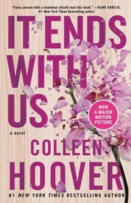 Omslag till boken It Ends with Us av Colleen Hoover