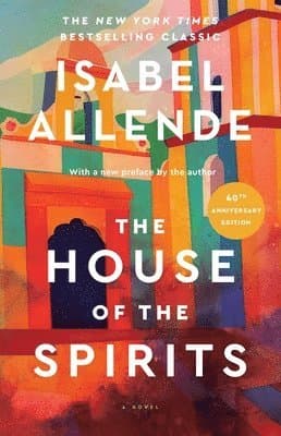 Omslag till boken House of the Spirits av Isabel Allende