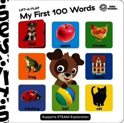 Baby Einstein: My First 100 Words Lift-A-Flap