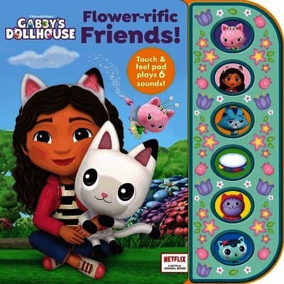 Dreamworks Gabbys Dollhouse Flowerrific Friends Sound Book