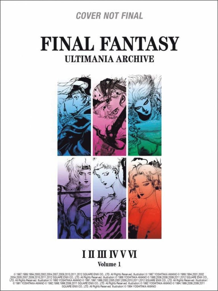 Final Fantasy Ultimania Archive Volume 1