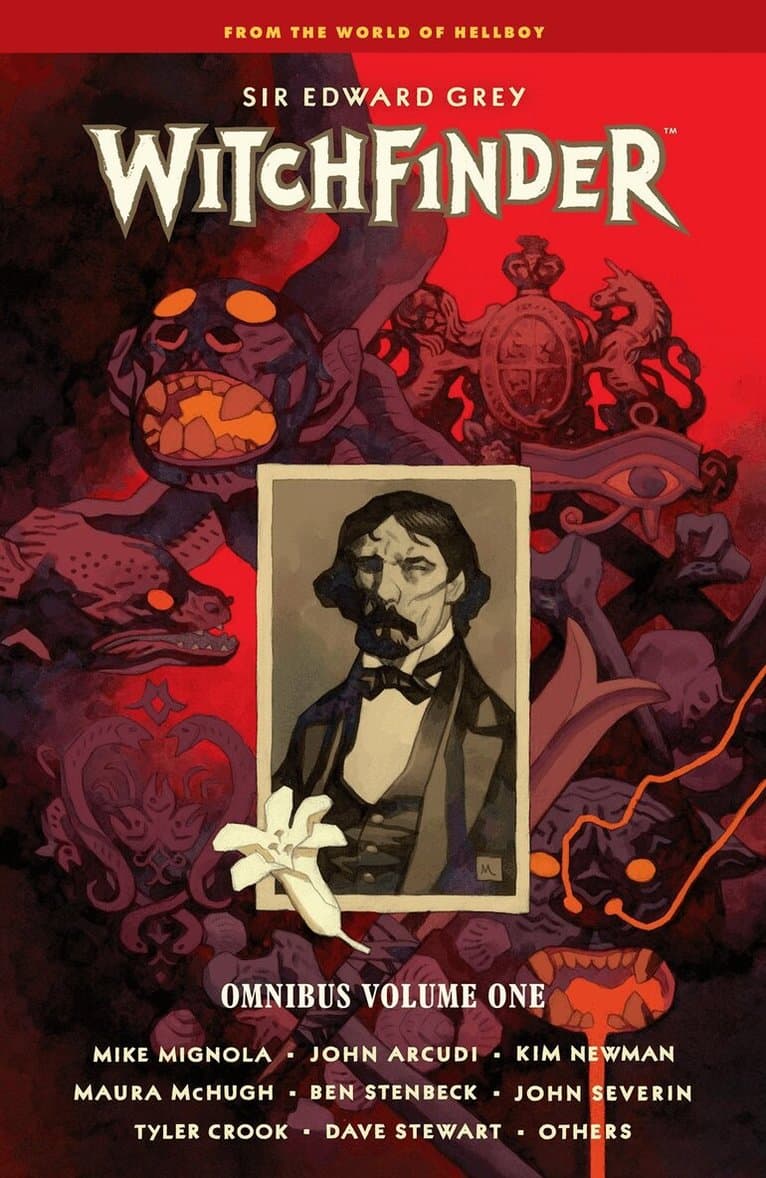 Omslag till boken Witchfinder Omnibus Volume 1 av Mike Mignola